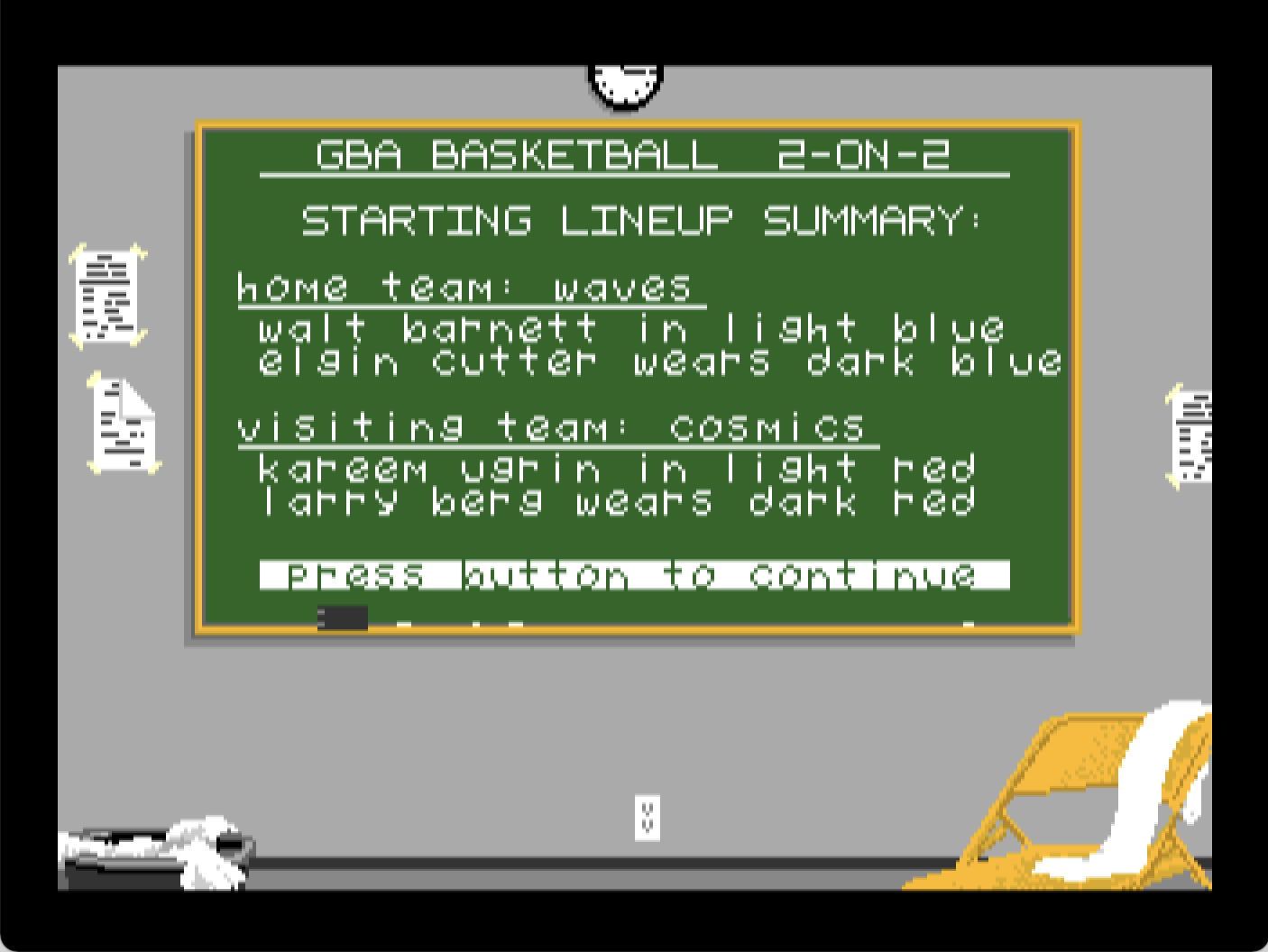 GBA Championship Basketball screenshot 10 of 11