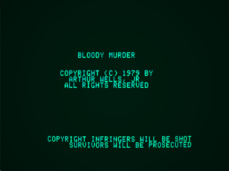 Bloody Murder screenshot 1 of 2