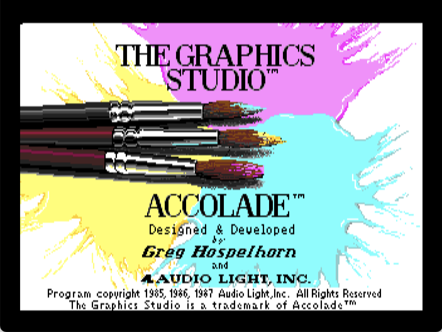 The Graphics Studio screenshot 1 of 3