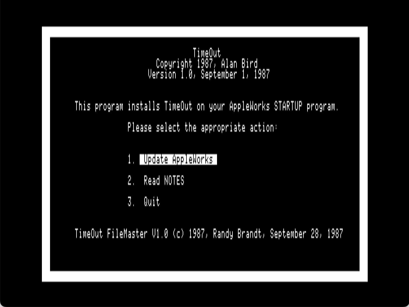 TimeOut FileMaster