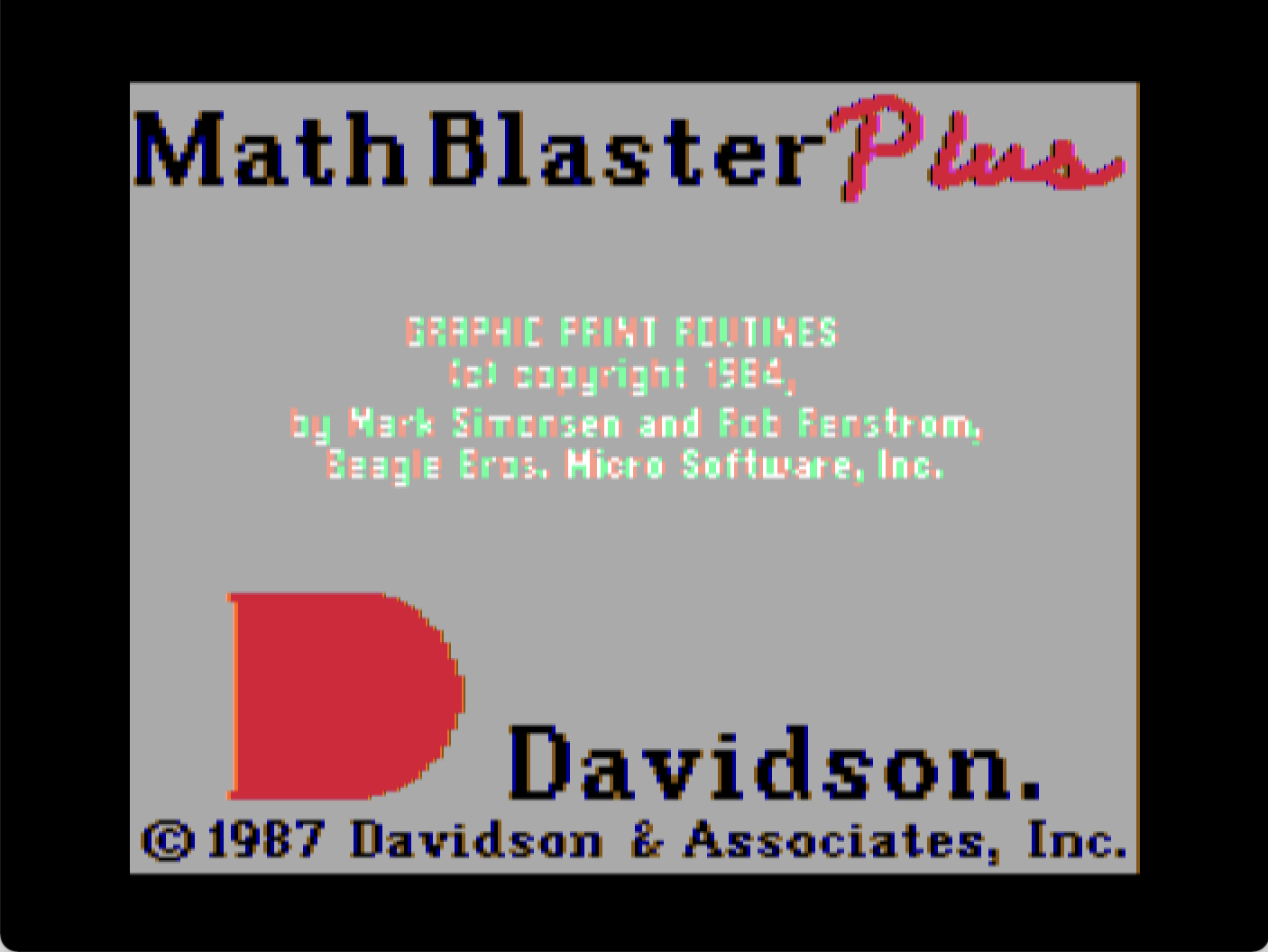 Math Blaster Plus! screenshot 1 of 4