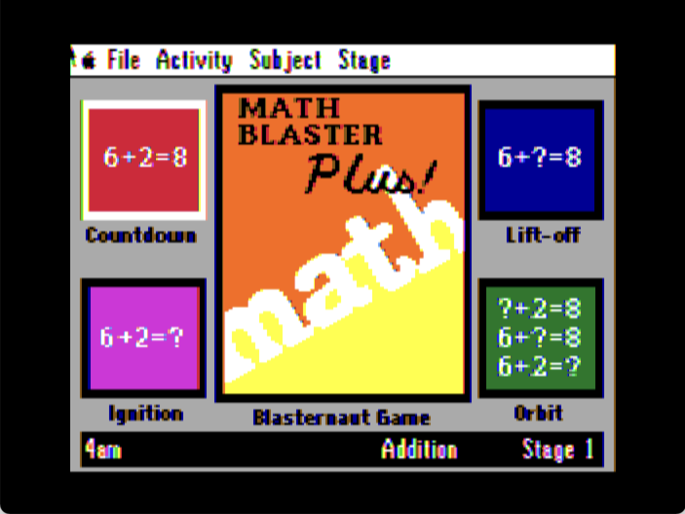 Math Blaster Plus! screenshot 2 of 4