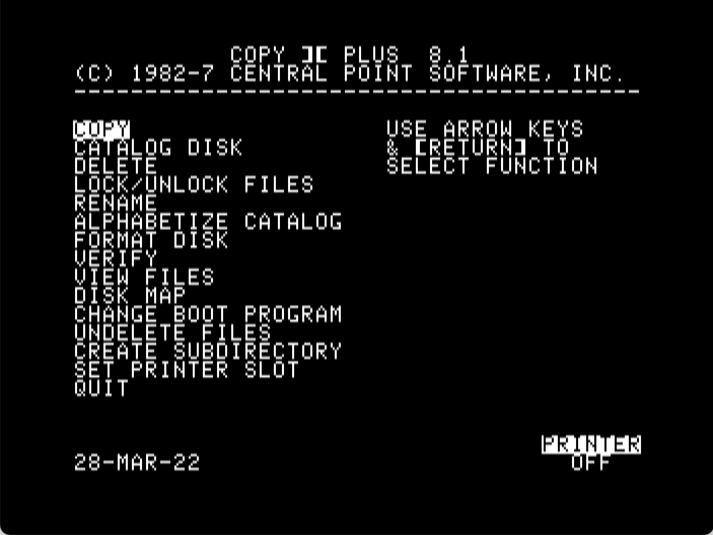 Copy II Plus screenshot 1 of 3
