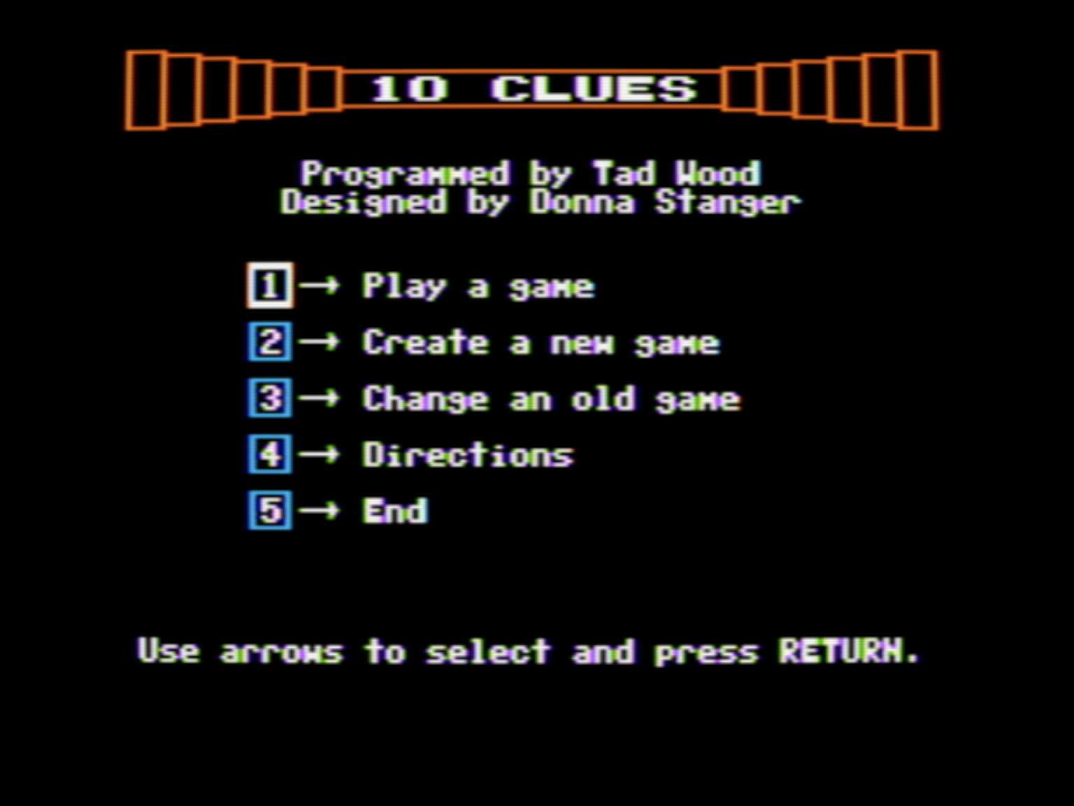 Ten Clues screenshot 1 of 3
