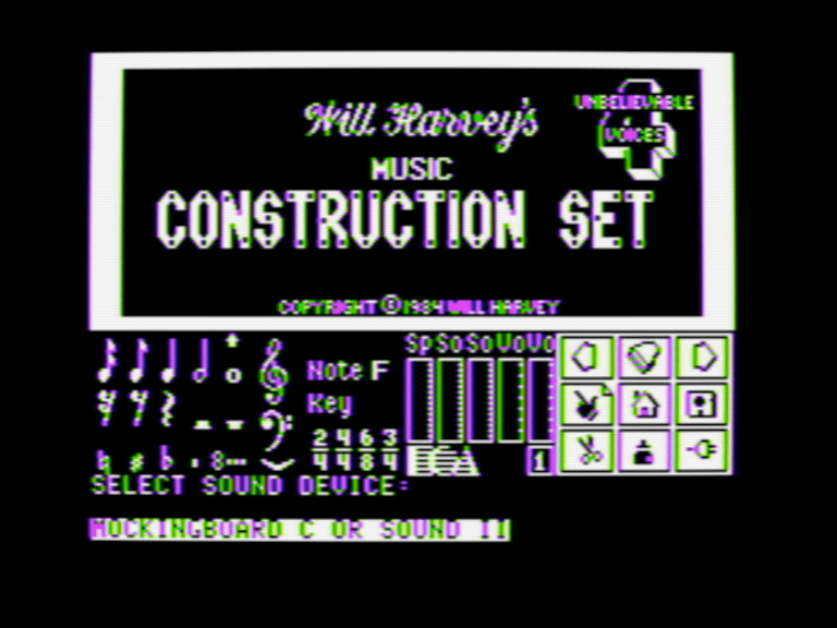 Music Construction Set screenshot 3 of 4