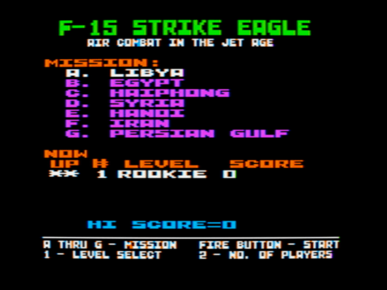 F-15 Strike Eagle screenshot 3 of 4