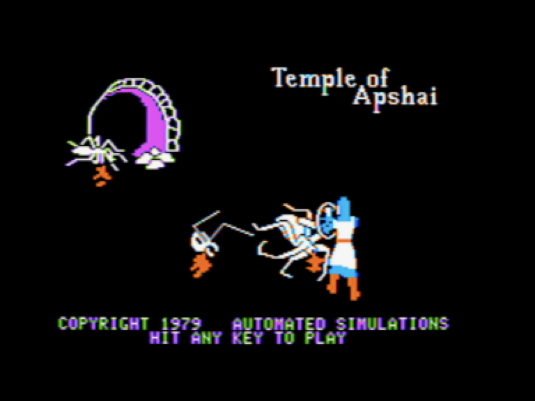 Dunjonquest: The Temple of Apshai screenshot 1 of 4
