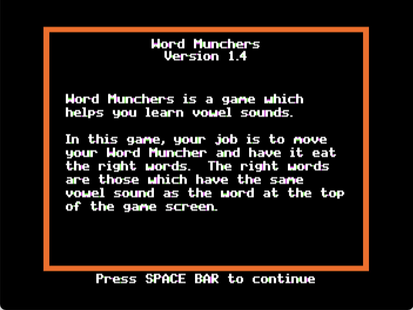 Word Munchers screenshot 3 of 4