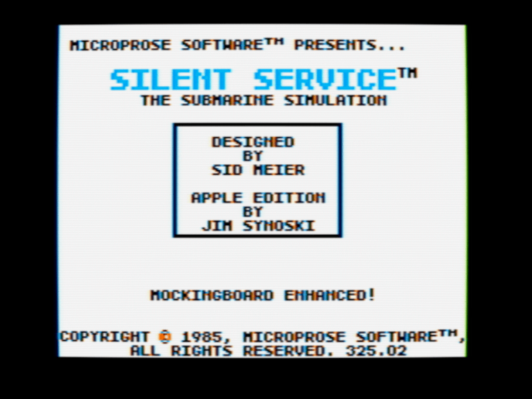 Silent Service screenshot 2 of 6
