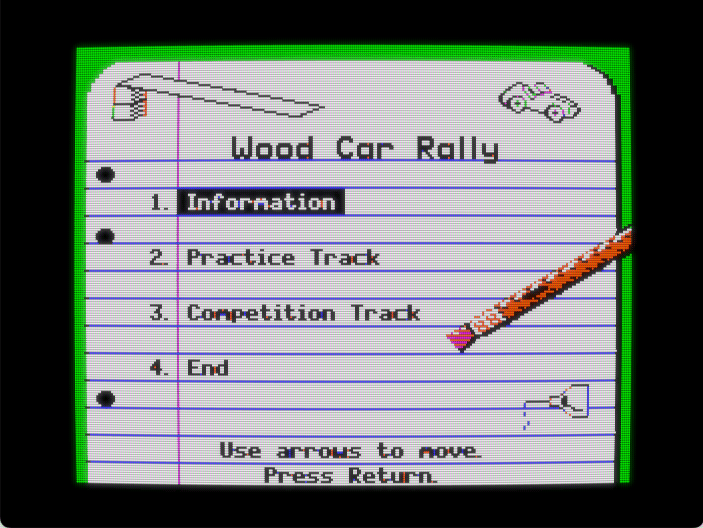 Wood Car Rally screenshot 2 of 5