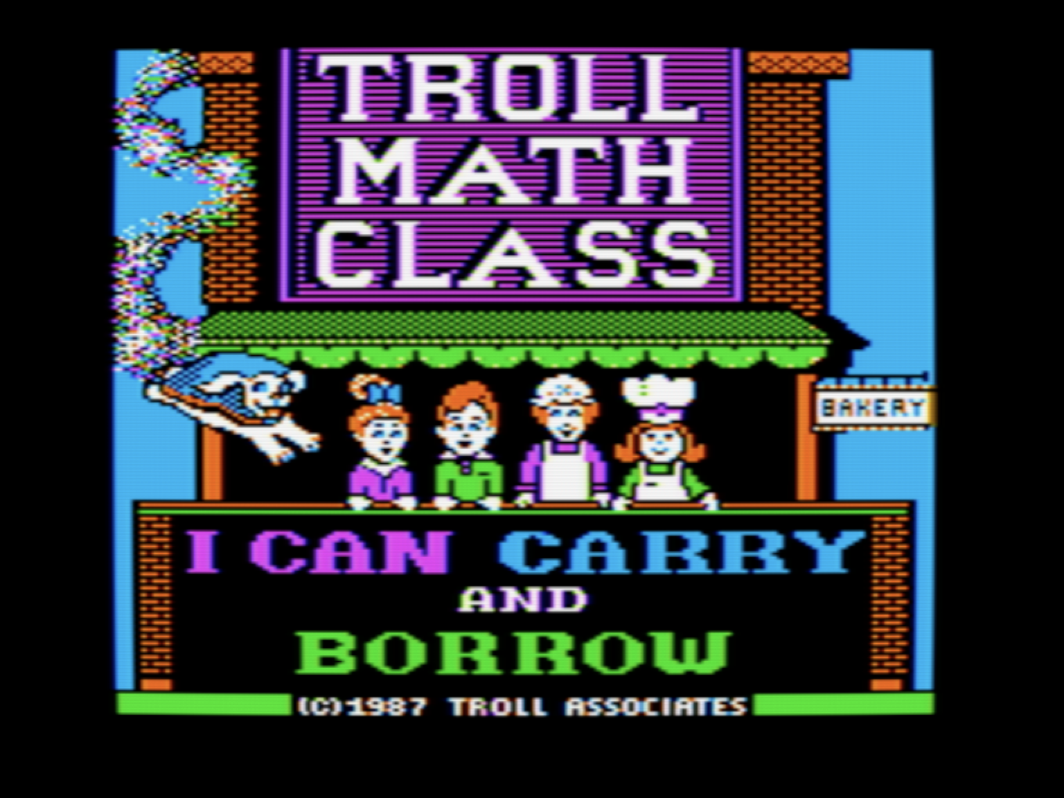 Troll Math Class Level 2: I Can Carry and Borrow screenshot 1 of 4