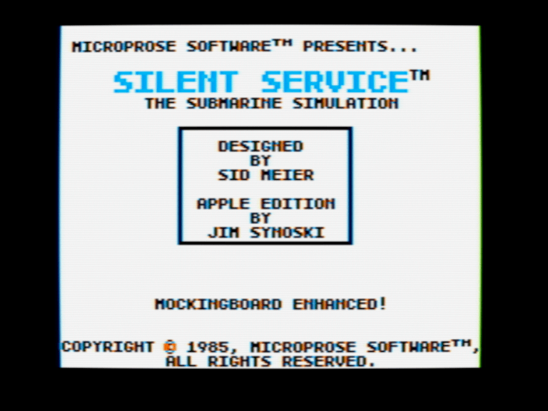 Silent Service screenshot 2 of 6