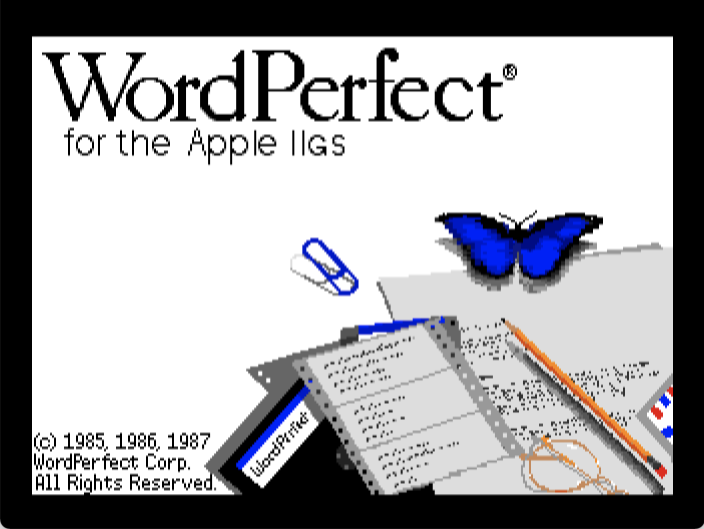 WordPerfect screenshot 1 of 3