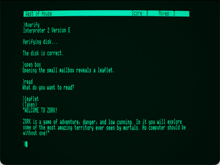 Zork I: The Great Underground Empire screenshot 3 of 3