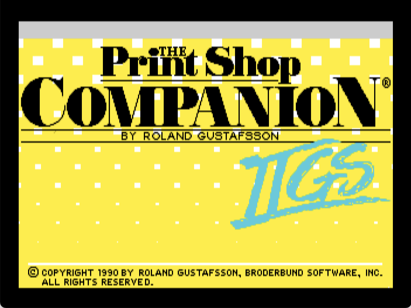 The Print Shop Companion IIgs screenshot 1 of 3