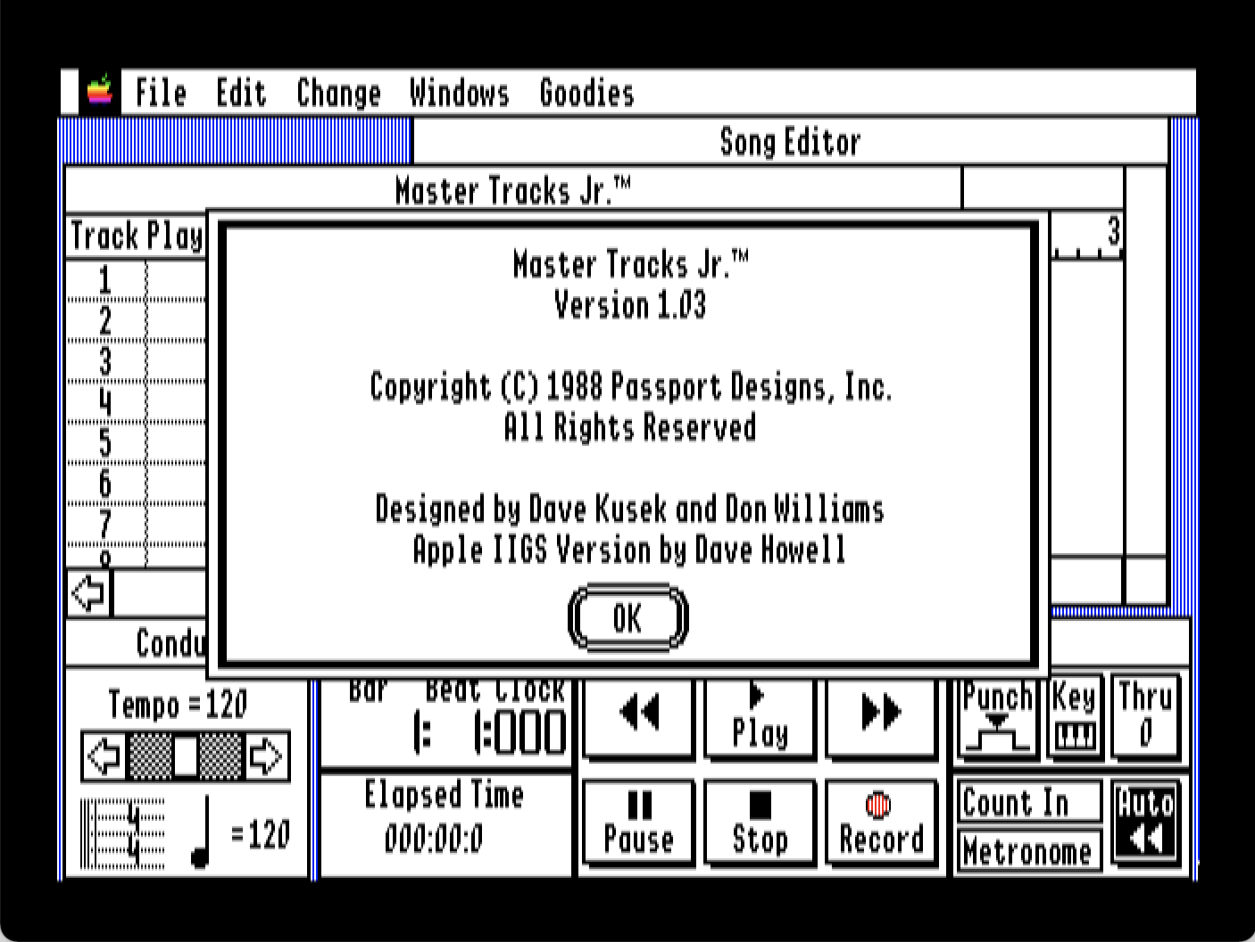 Master Tracks Jr. screenshot 1 of 3