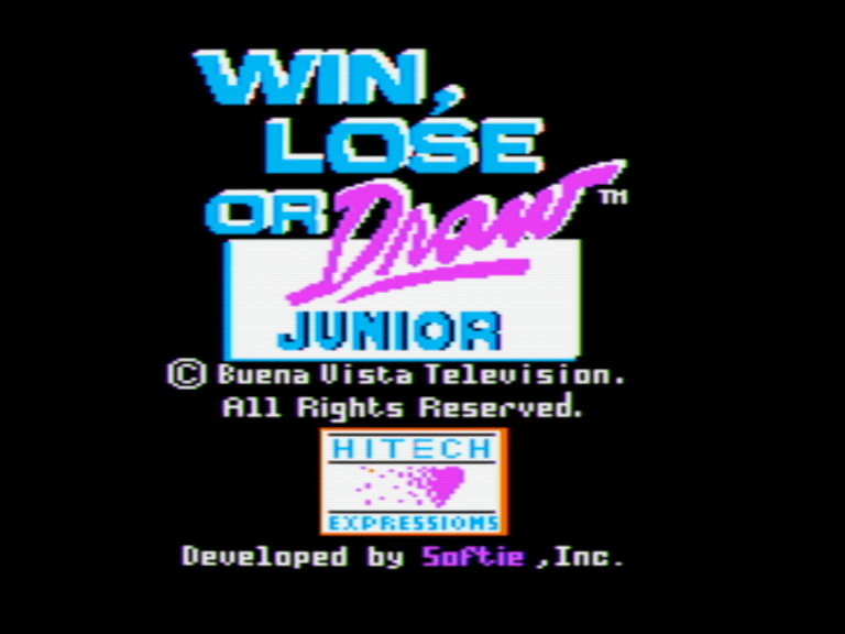 Win, Lose or Draw Junior screenshot 1 of 4