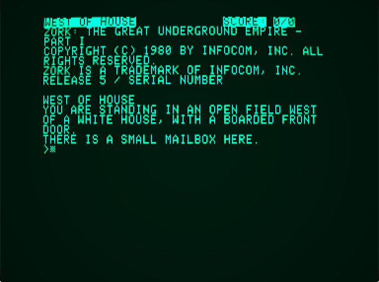 Zork I: The Great Underground Empire