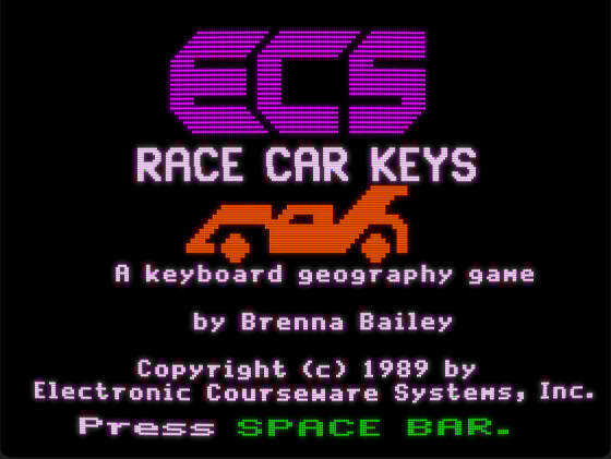 Race Car Keys screenshot 1 of 4
