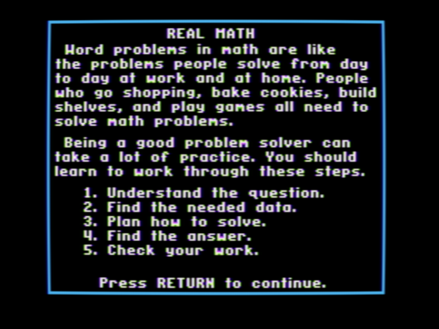 Real Math: Level III screenshot 2 of 3