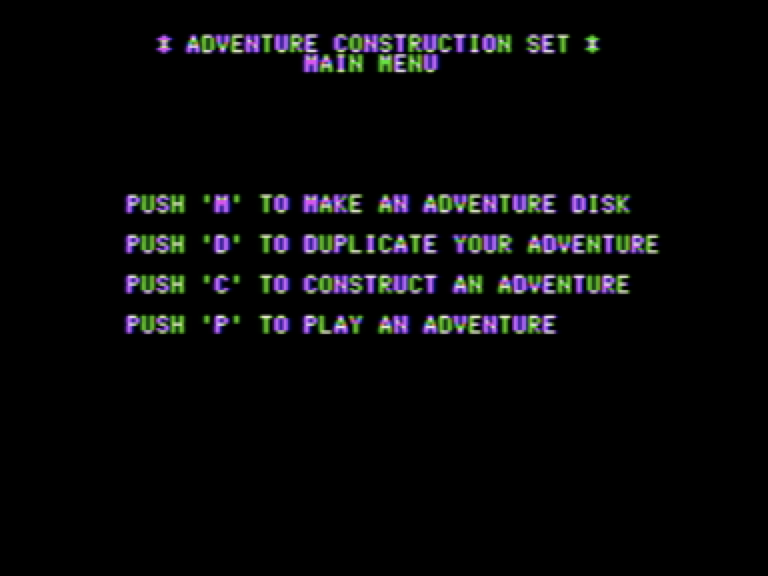 Adventure Construction Set screenshot 4 of 4