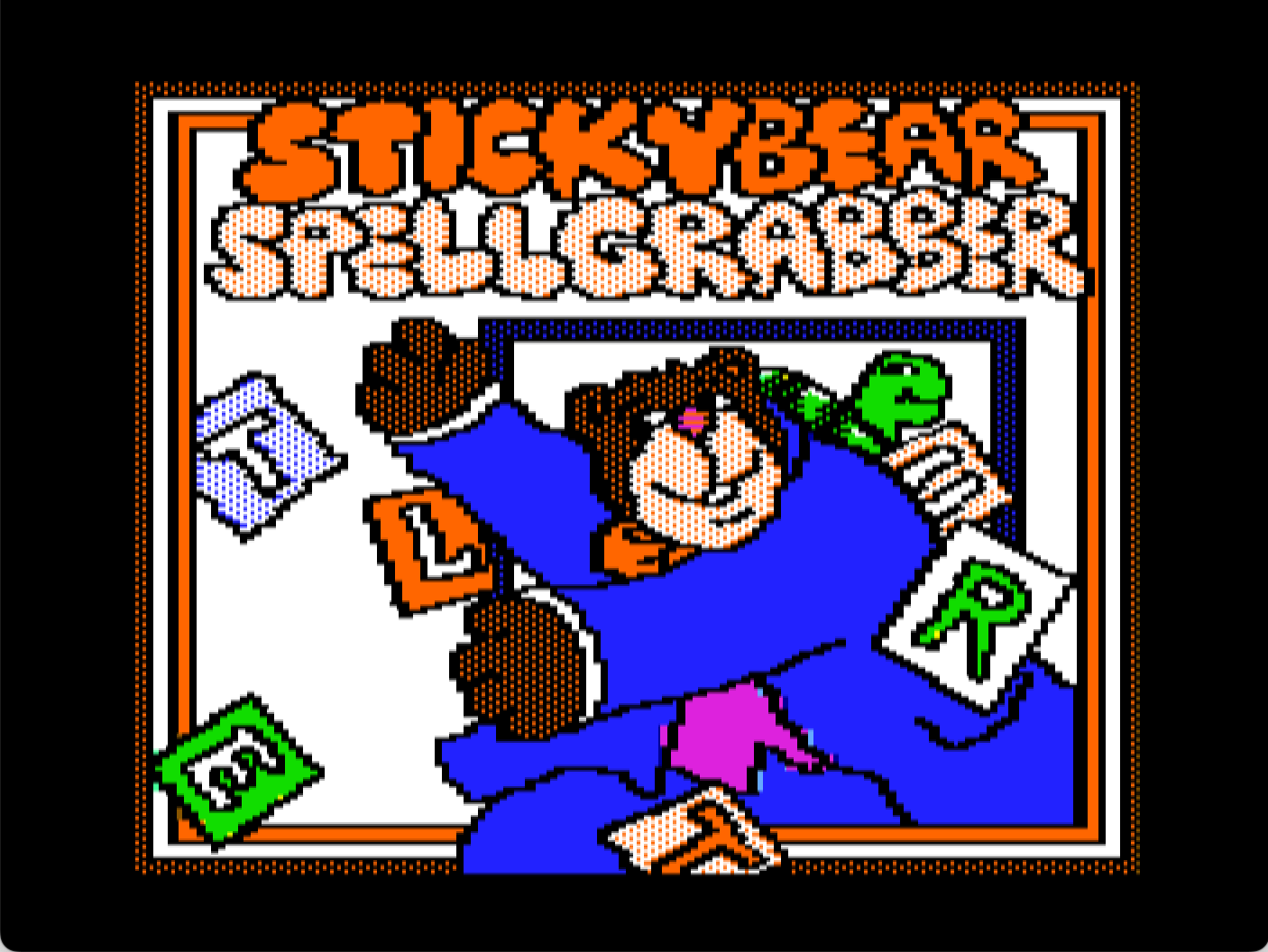 Stickybear Spellgrabber screenshot 1 of 4