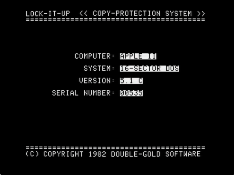 Lock-It-Up Copy Protection System screenshot 1 of 3