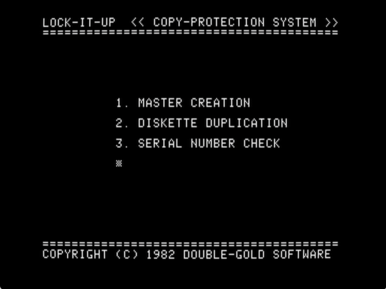 Lock-It-Up Copy Protection System screenshot 2 of 3