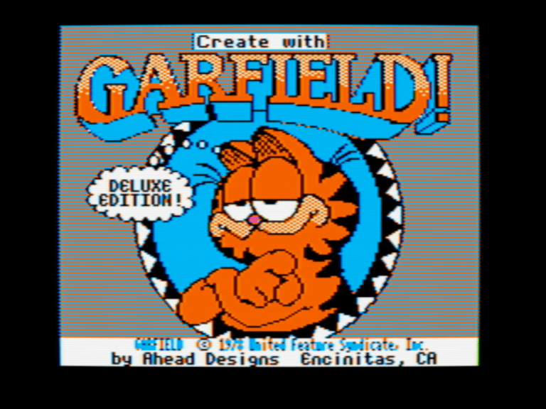 Create with Garfield! Deluxe Edition screenshot 1 of 4