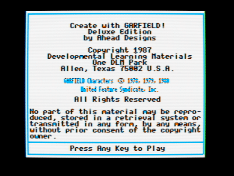 Create with Garfield! Deluxe Edition screenshot 2 of 4
