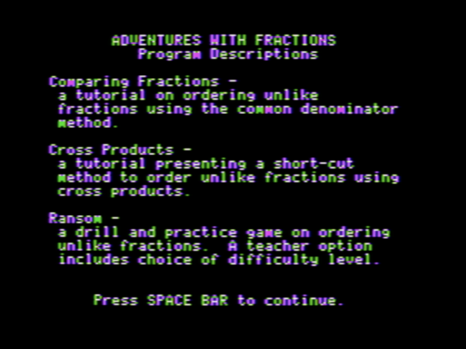 Adventures with Fractions screenshot 3 of 5