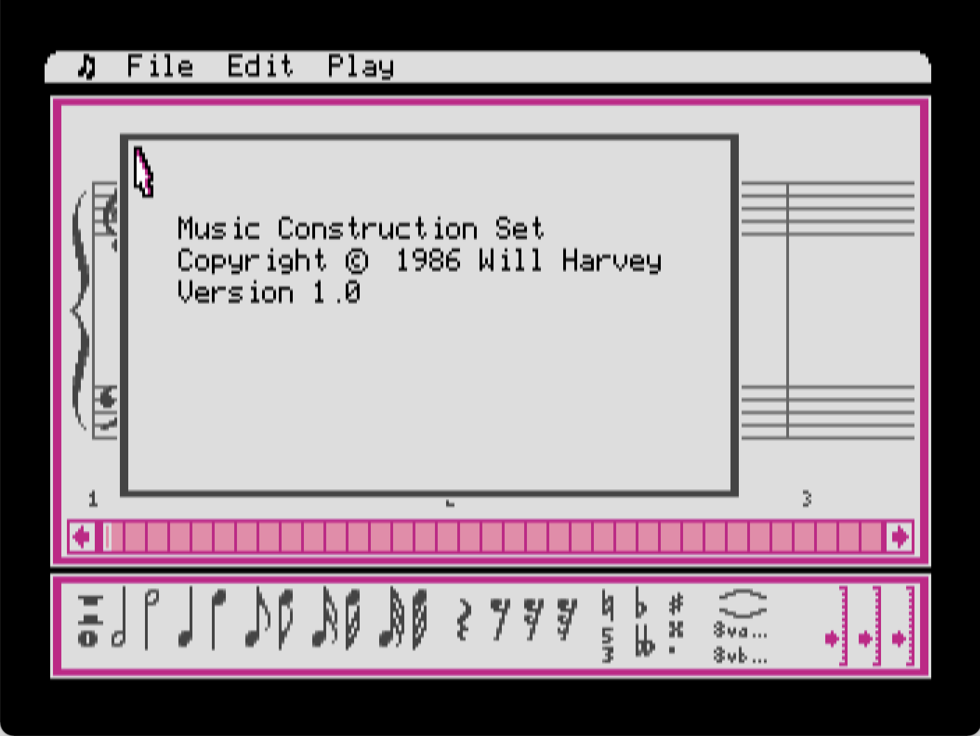 Music Construction Set screenshot 4 of 5