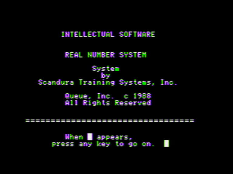 Real Number System screenshot 1 of 3