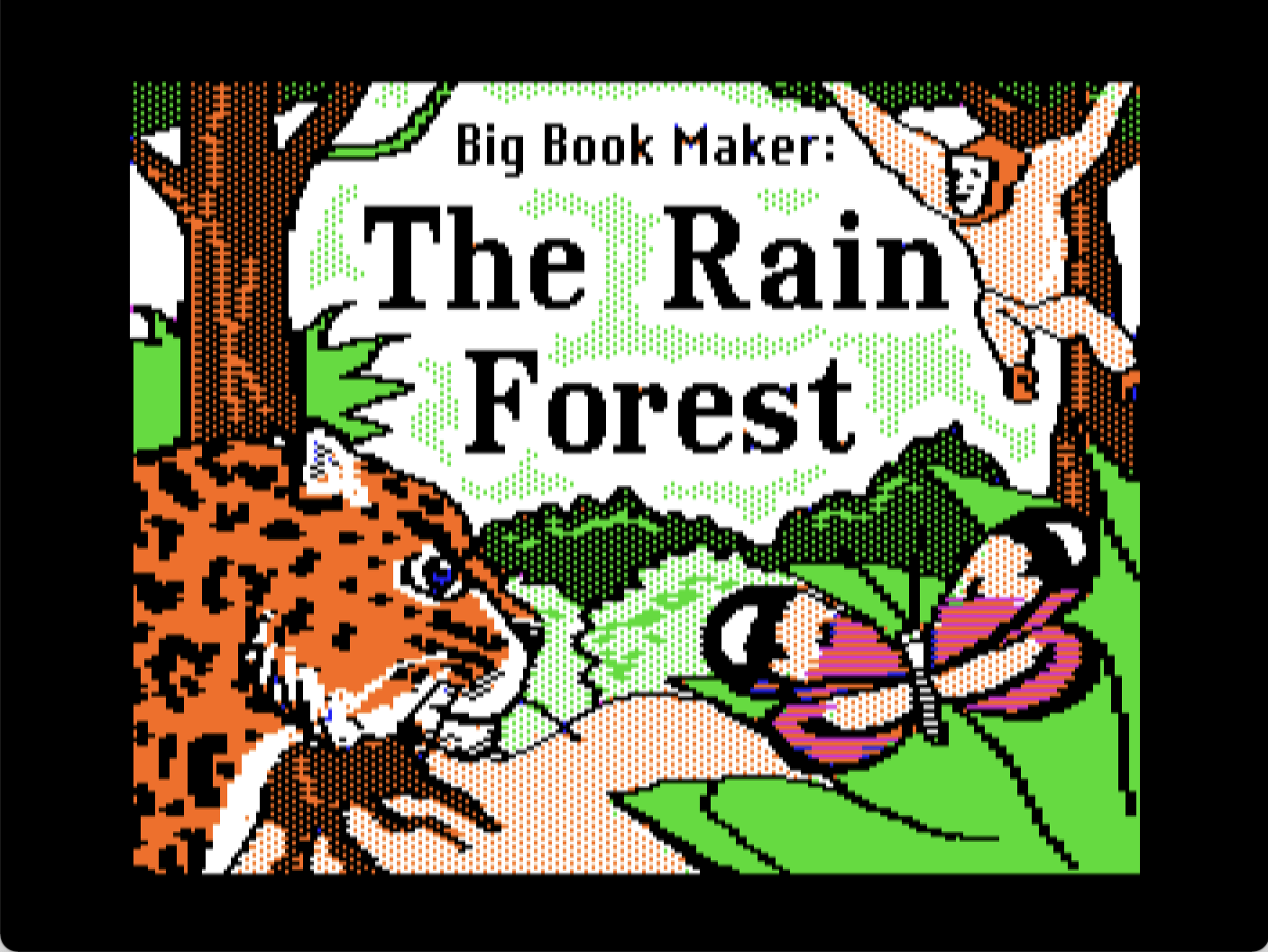 Big Book Maker: The Rain Forest screenshot 1 of 4