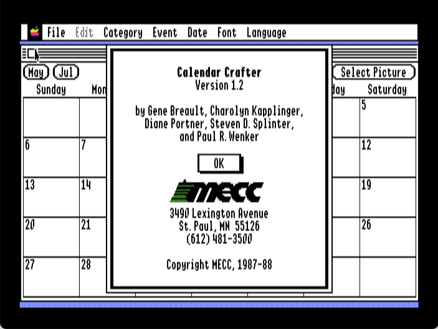 Calendar Crafter screenshot 1 of 3