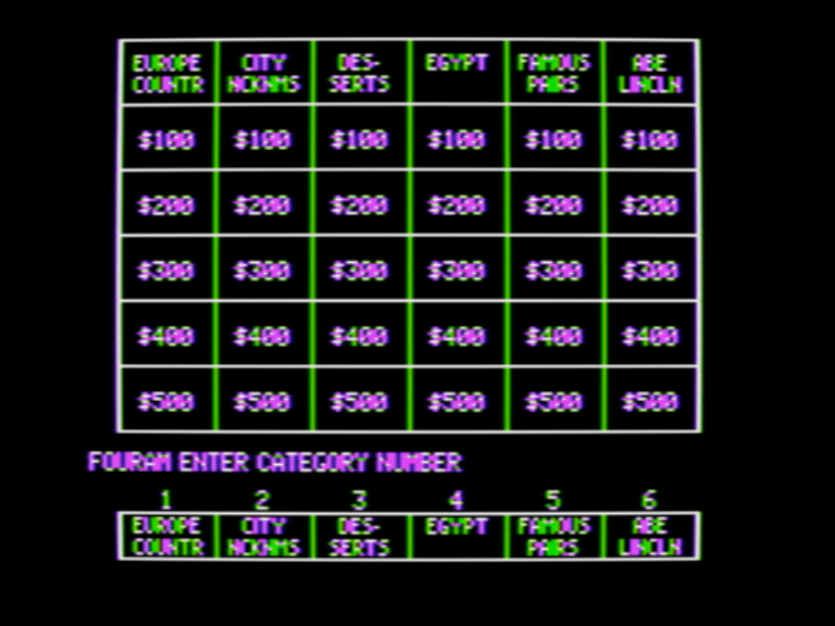 Jeopardy! New Junior Edition screenshot 4 of 5