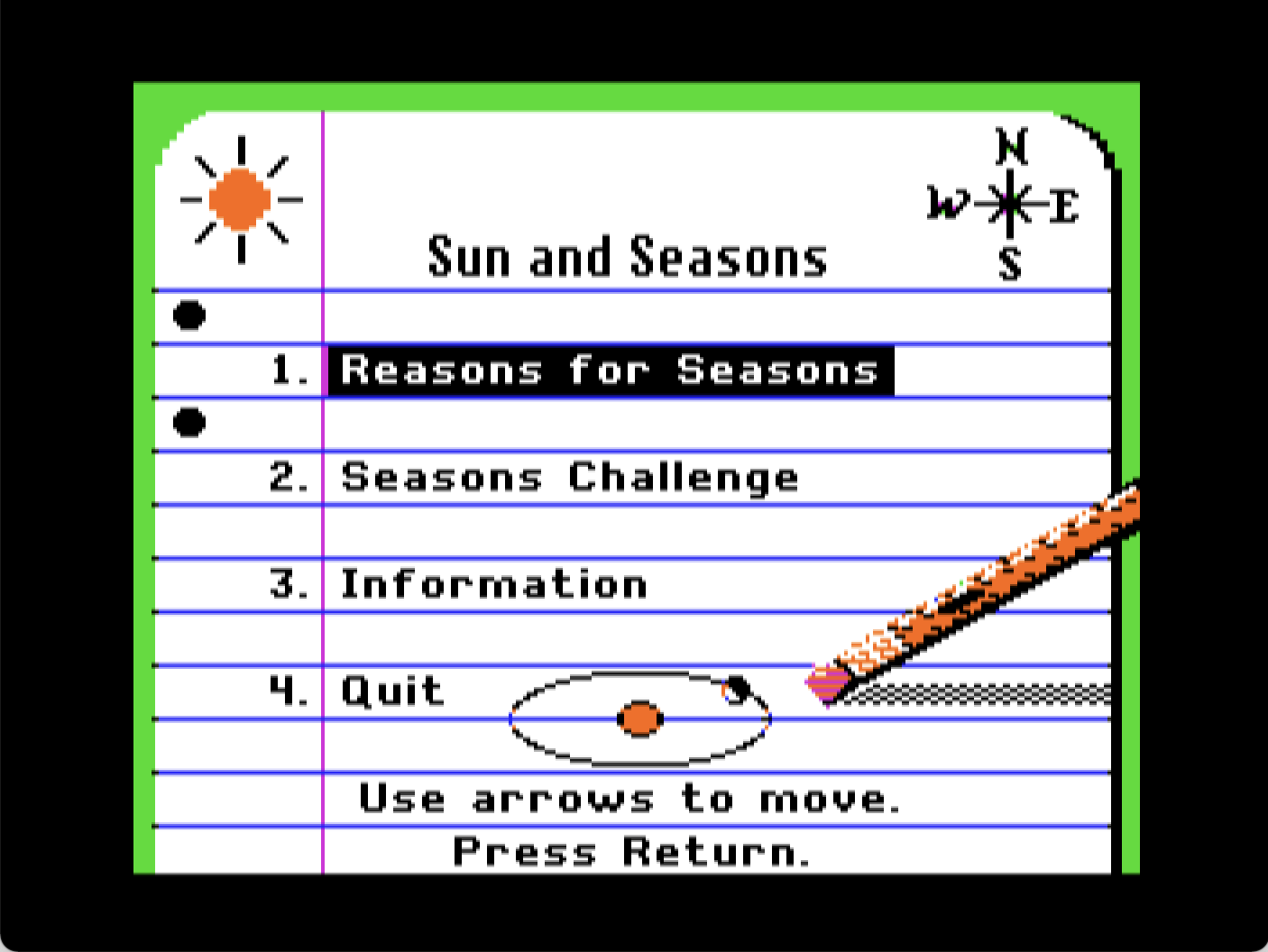Sun and Seasons screenshot 1 of 4