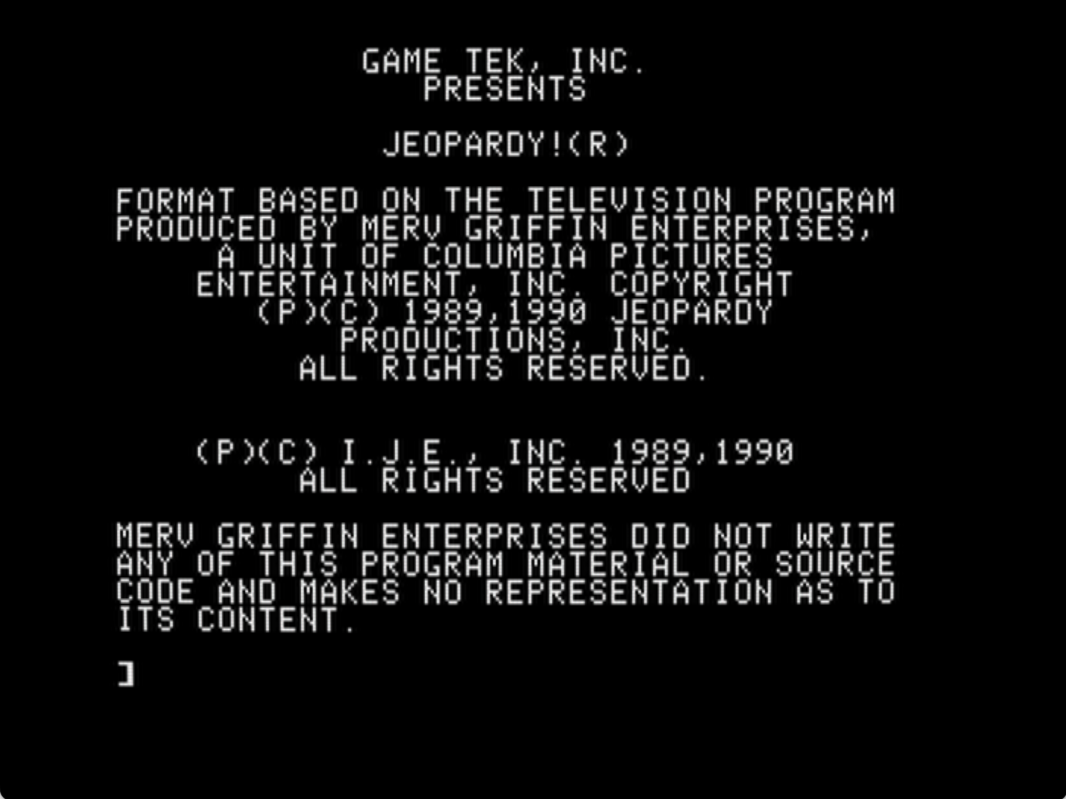 Jeopardy! First Edition screenshot 2 of 5