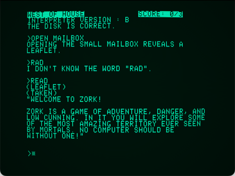 Zork I: The Great Underground Empire screenshot 3 of 3