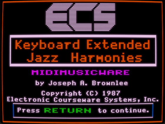 Keyboard Extended Jazz Harmonies screenshot 1 of 3