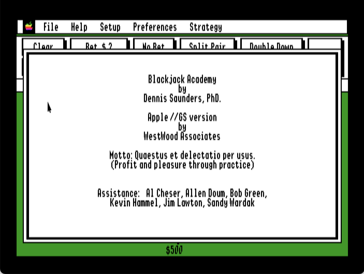 Blackjack Academy screenshot 2 of 3
