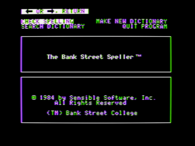 The Bank Street Speller screenshot 2 of 3
