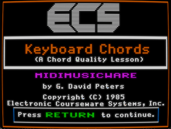 Keyboard Chords screenshot 1 of 3