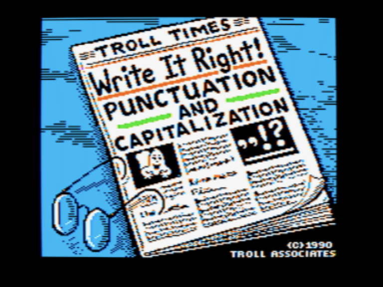 Write It Right! Punctuation and Capitalization screenshot 1 of 3