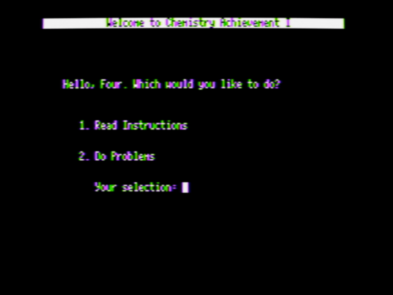 Chemistry Achievement I: Mathematics of Chemistry screenshot 3 of 6
