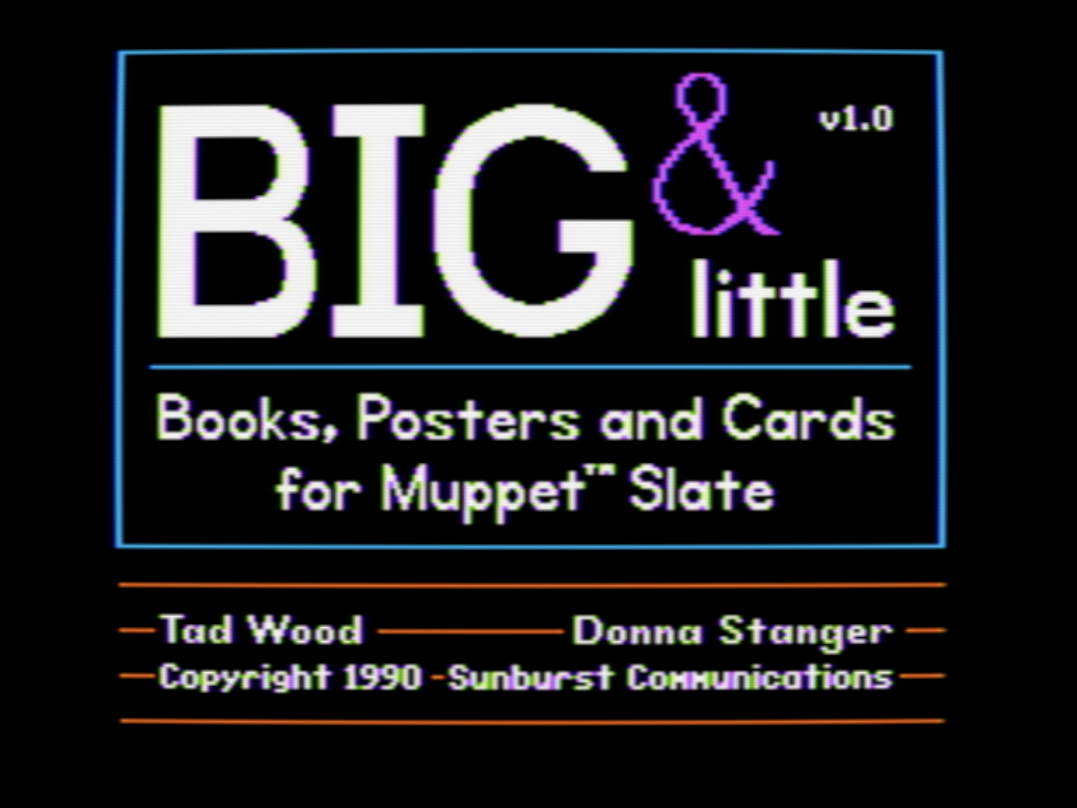 BIG & little: Books, Posters and Cards for Muppet Slate screenshot 1 of 3