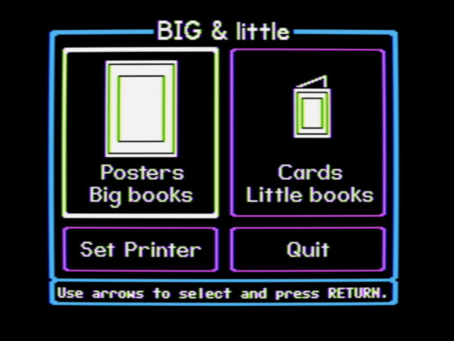 BIG & little: Books, Posters and Cards for Muppet Slate screenshot 2 of 3