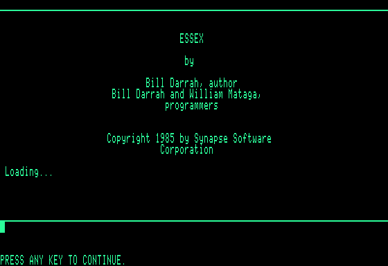Essex screenshot 1 of 3