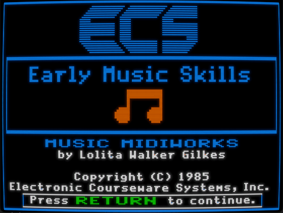 Early Music Skills screenshot 1 of 3