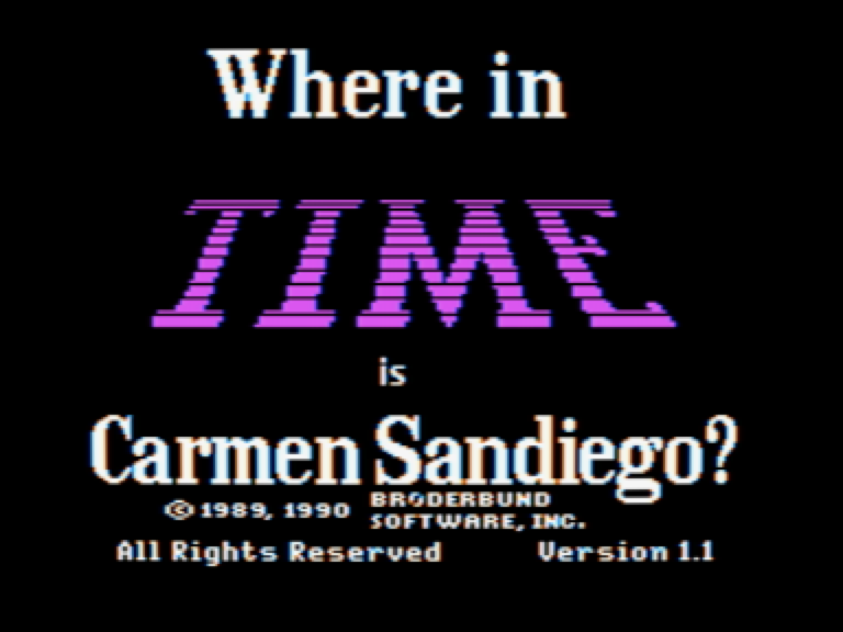 Where In Time Is Carmen Sandeigo screenshot 1 of 7